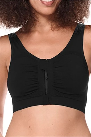 Emilia Non-Wired Bra with Front Closure